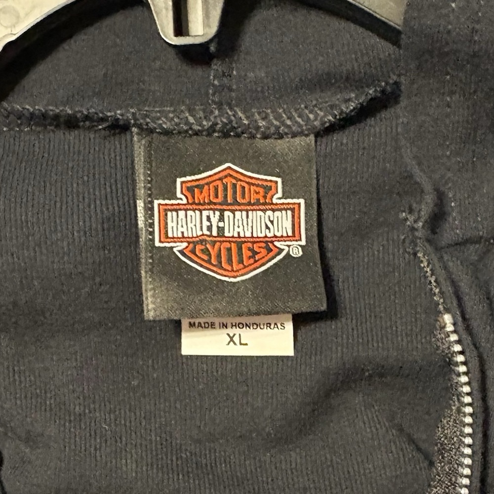 Harley-Davidson Black Full-Zip Jacket - Picture 4 of 4